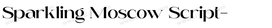 Sparkling Moscow Script字体转换